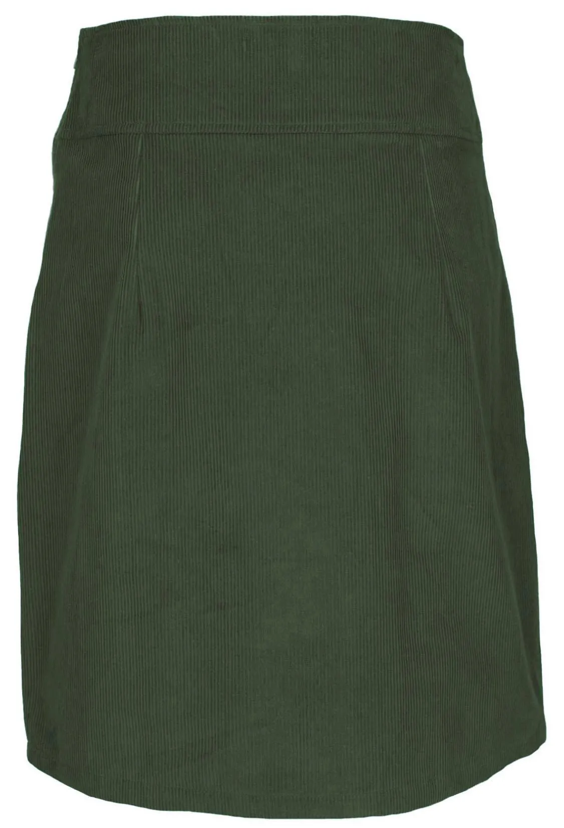 Aalia Corduroy Skirt Douglas Fir
