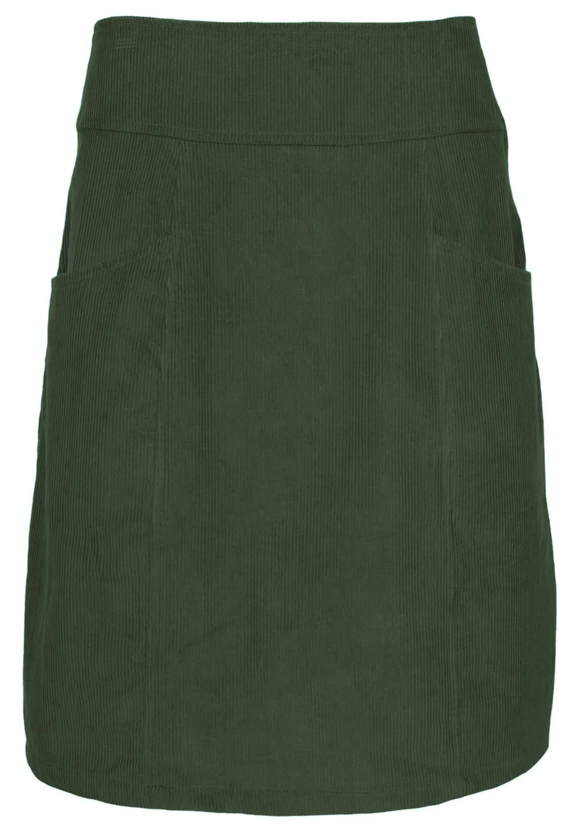 Aalia Corduroy Skirt Douglas Fir