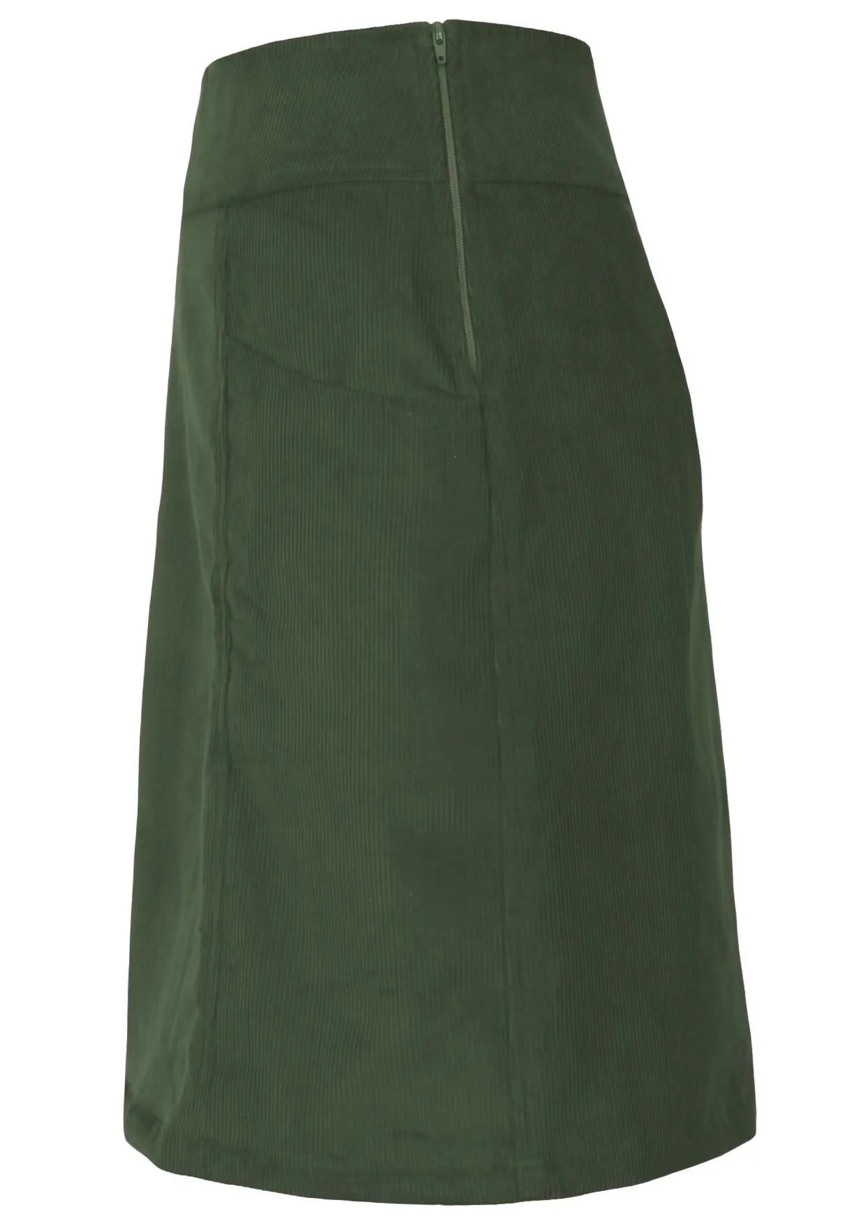 Aalia Corduroy Skirt Douglas Fir