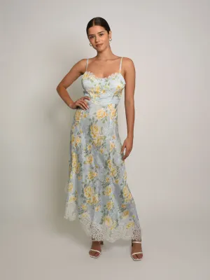 Alaina Asymmetrical Lace Dress