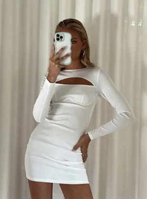 Alexander Mini Dress White