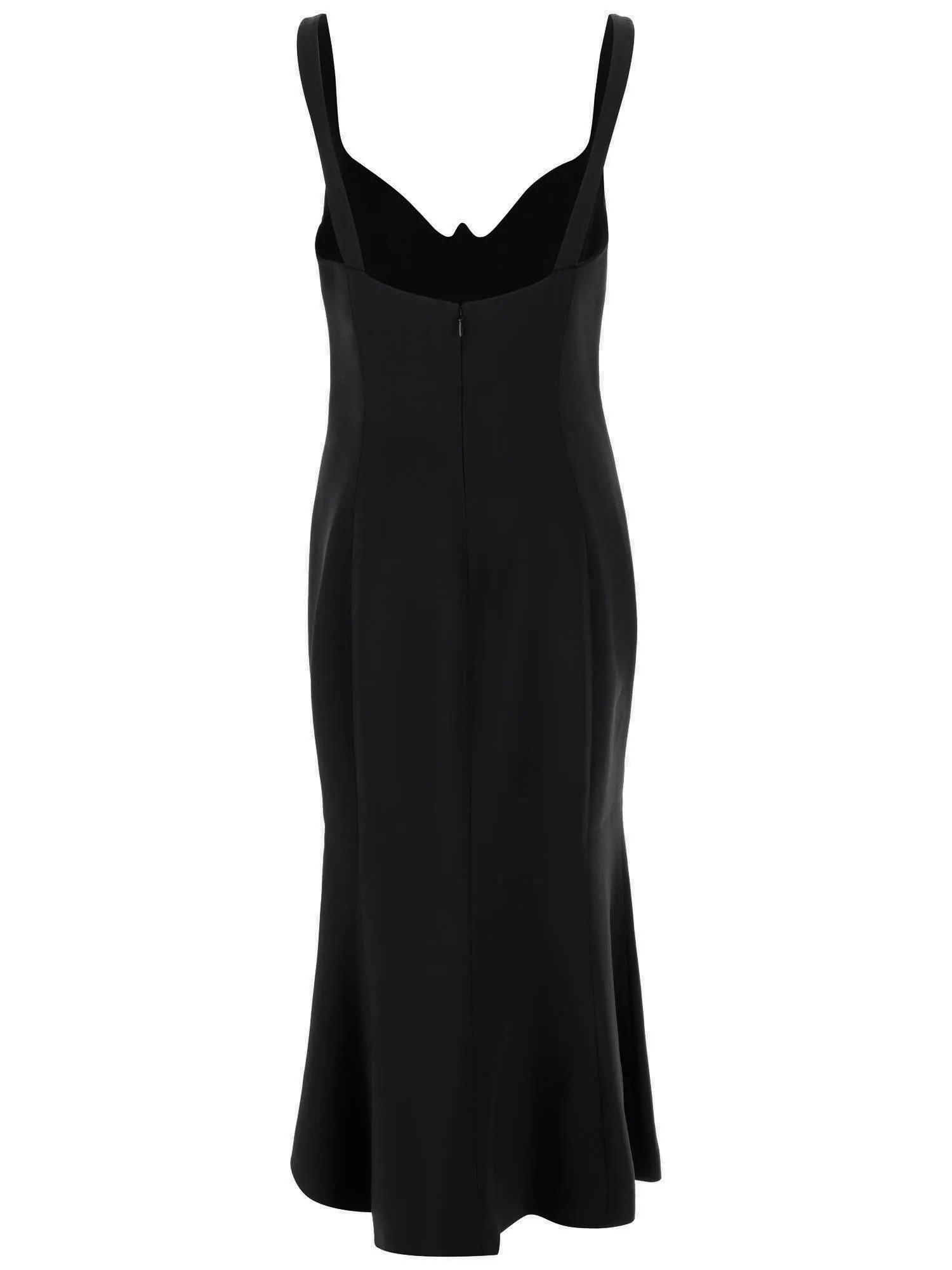 Alexandre Vauthier AFlared Hem Midi Dress