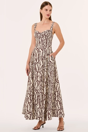 ANYA DRESS - ABSTRACT ANIMAL