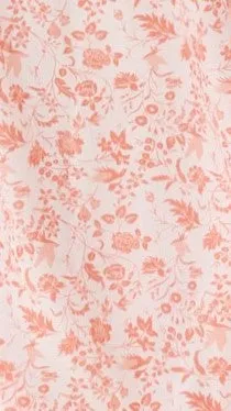 Azura Maxi Dress - Peach Floral