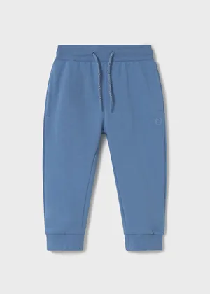 Blake Cuffed Fleece Joggers - Capri Blue