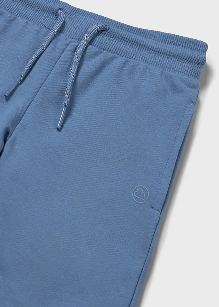 Blake Cuffed Fleece Joggers - Capri Blue