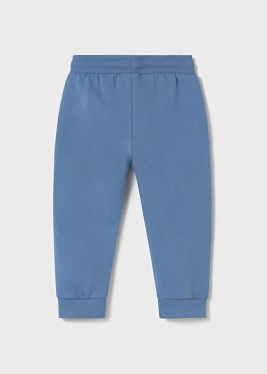 Blake Cuffed Fleece Joggers - Capri Blue