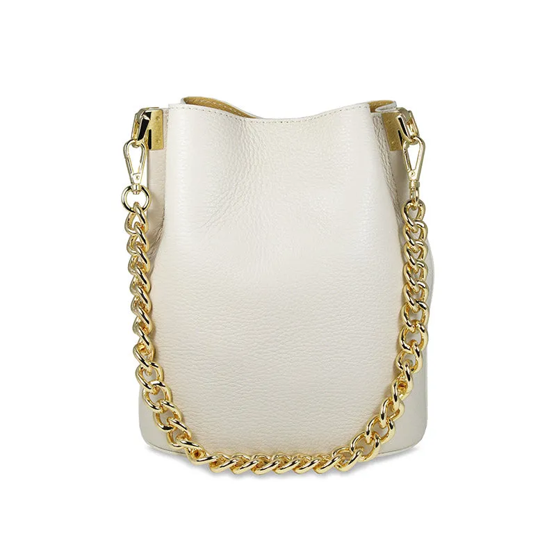 Boho: Cream Leather