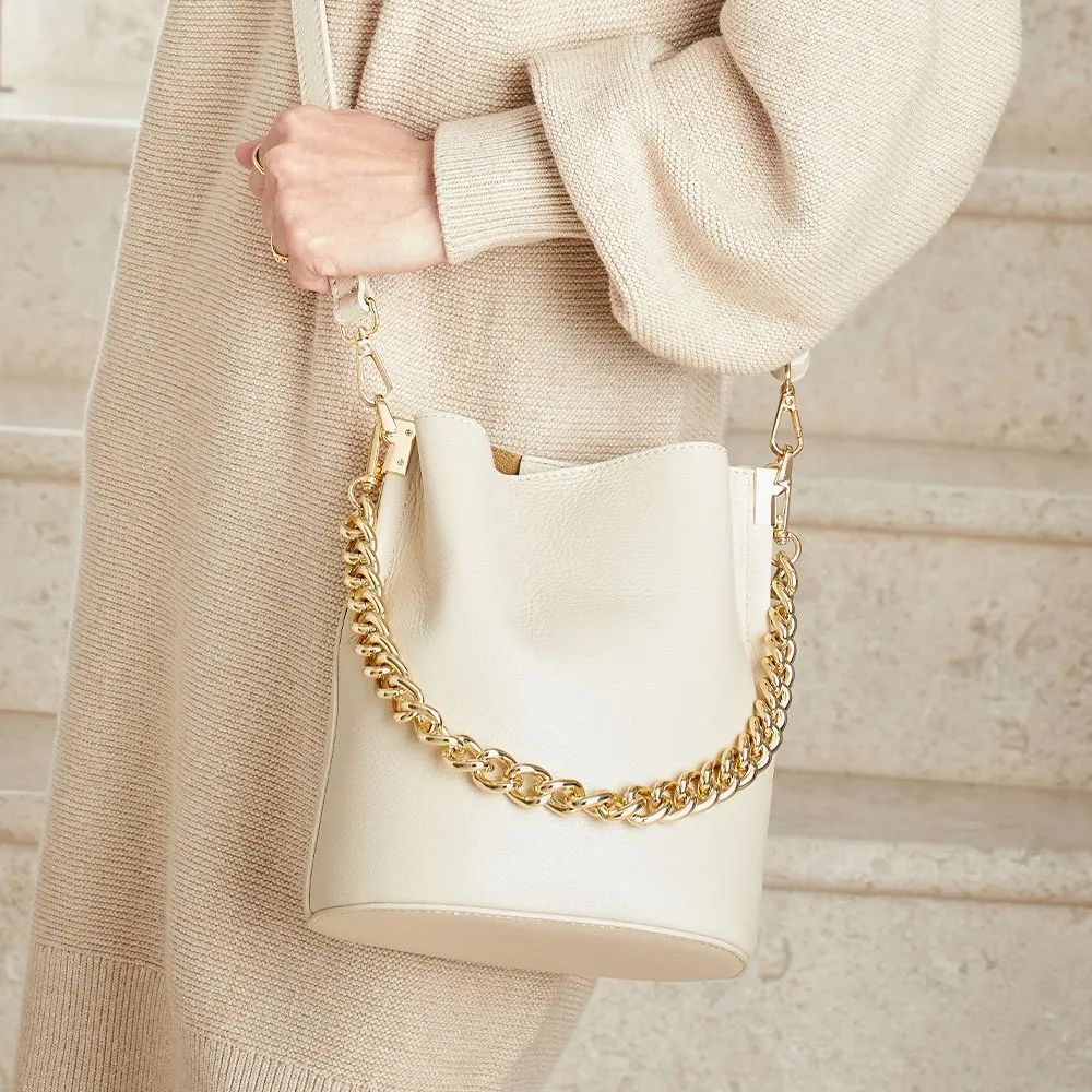 Boho: Cream Leather