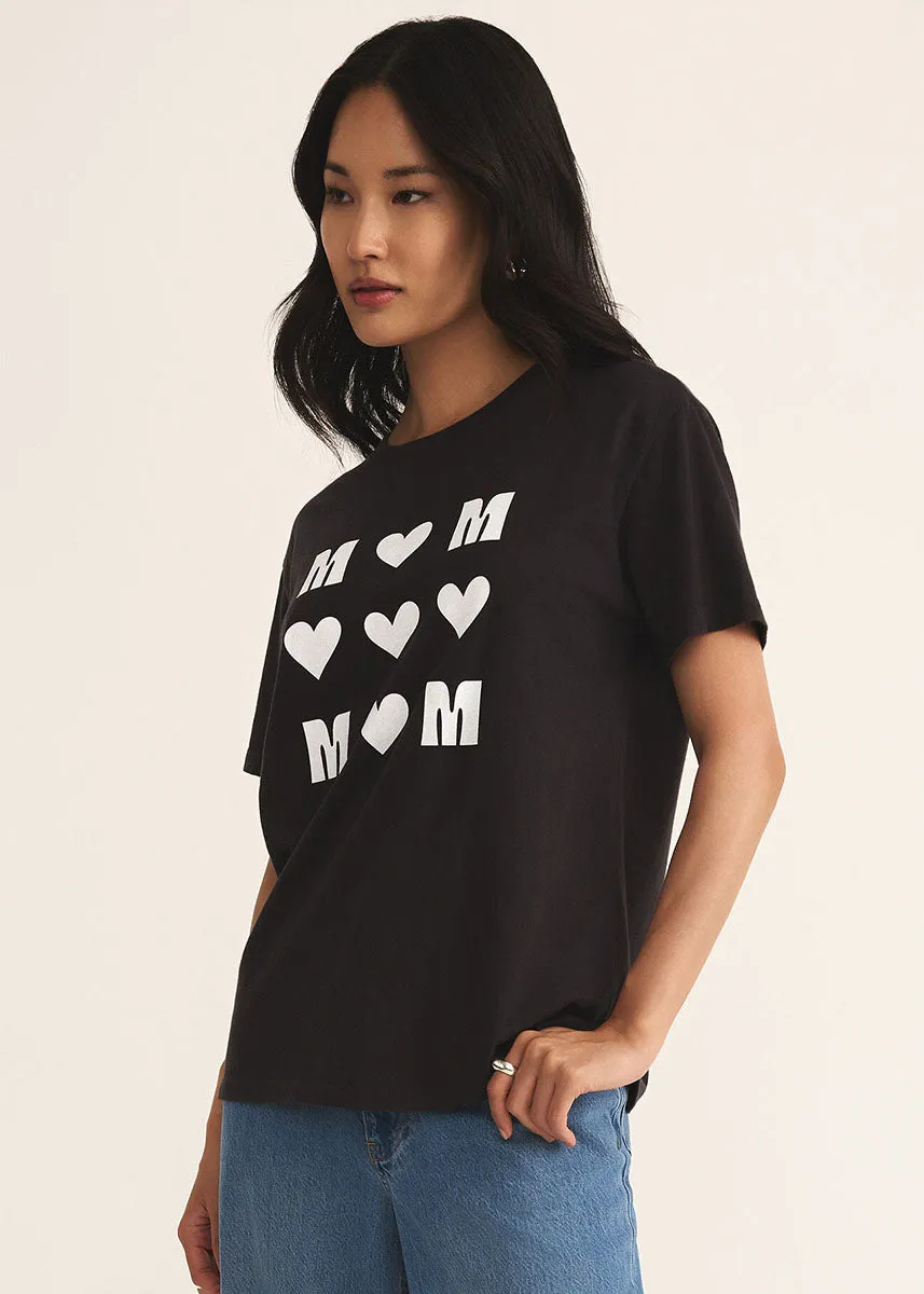 Boyfriend Tic Tac Mom Tee - Black Sands