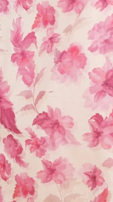 Bryony Halter Neck Maxi Dress - Pink Floral