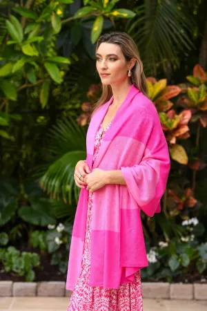 Cashmere Wrap / Pink