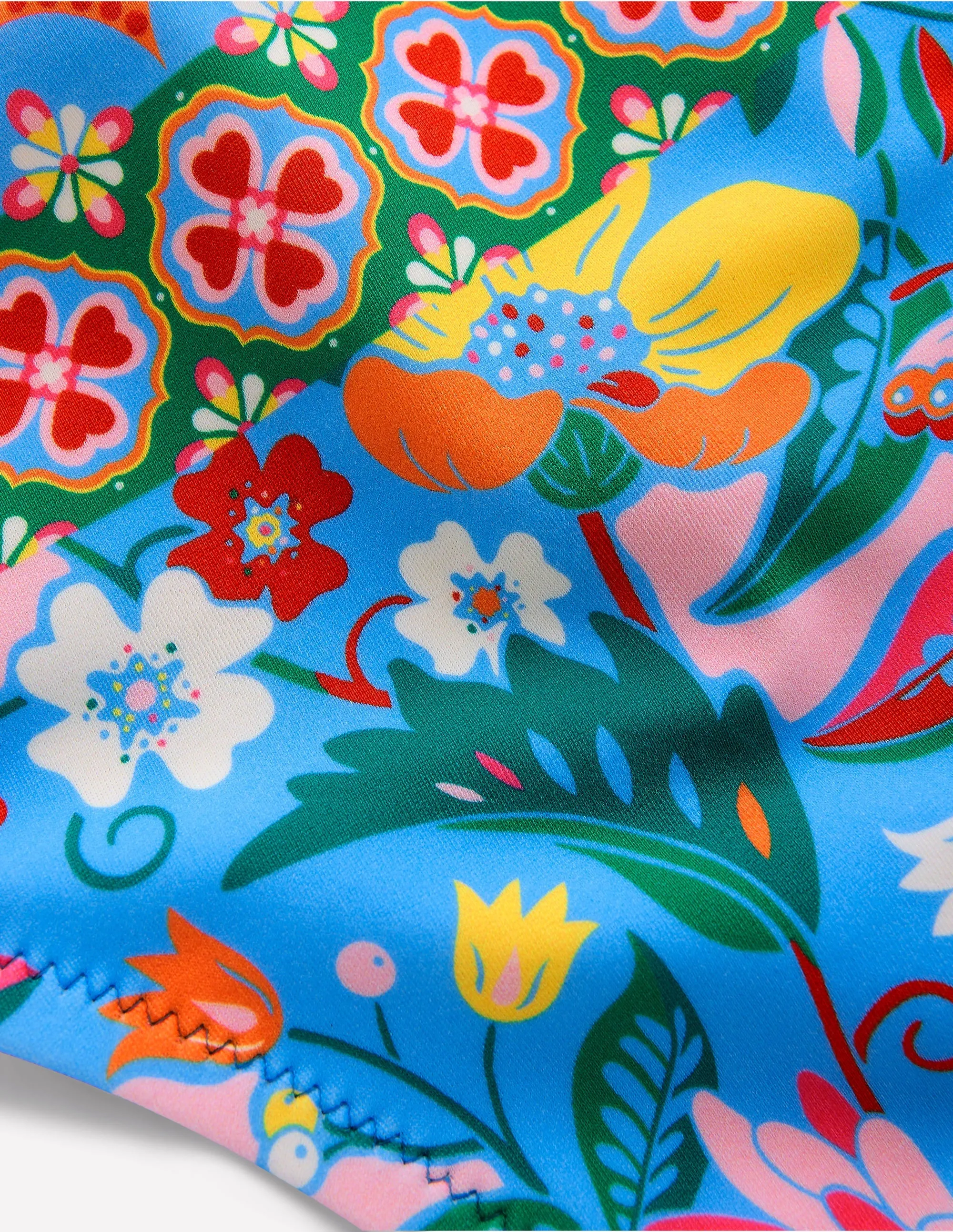 Classic Bikini Bottoms-Dawn Blue. Wildflower Trail