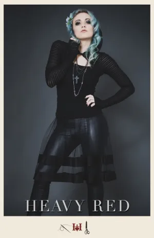 Emancipated Splendor Net and Band Skirt