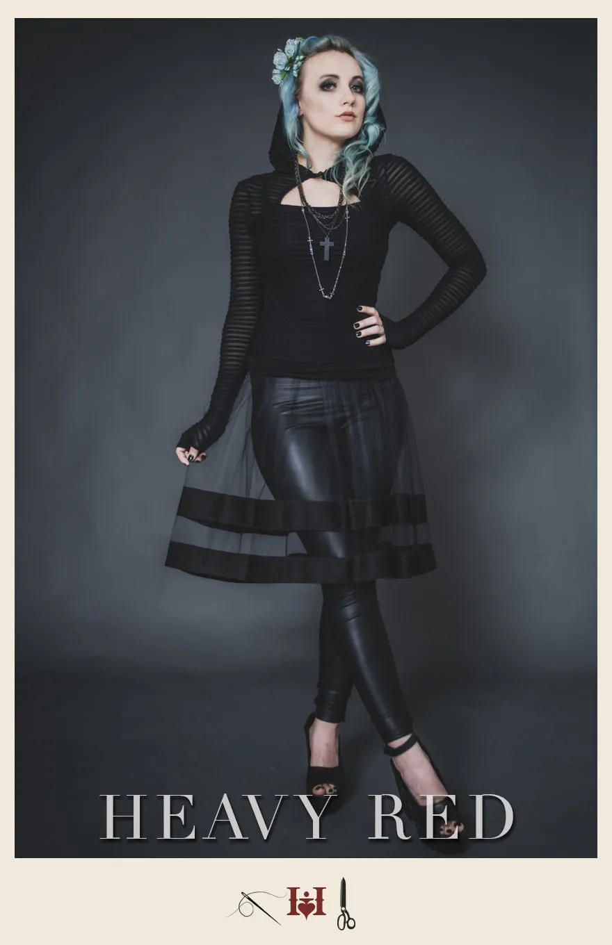 Emancipated Splendor Net and Band Skirt