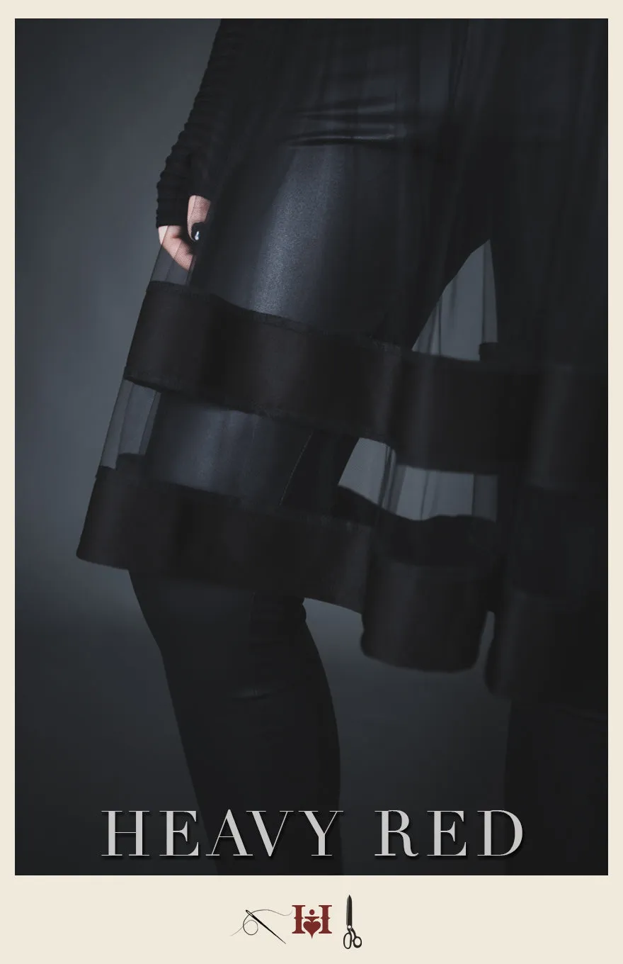 Emancipated Splendor Net and Band Skirt