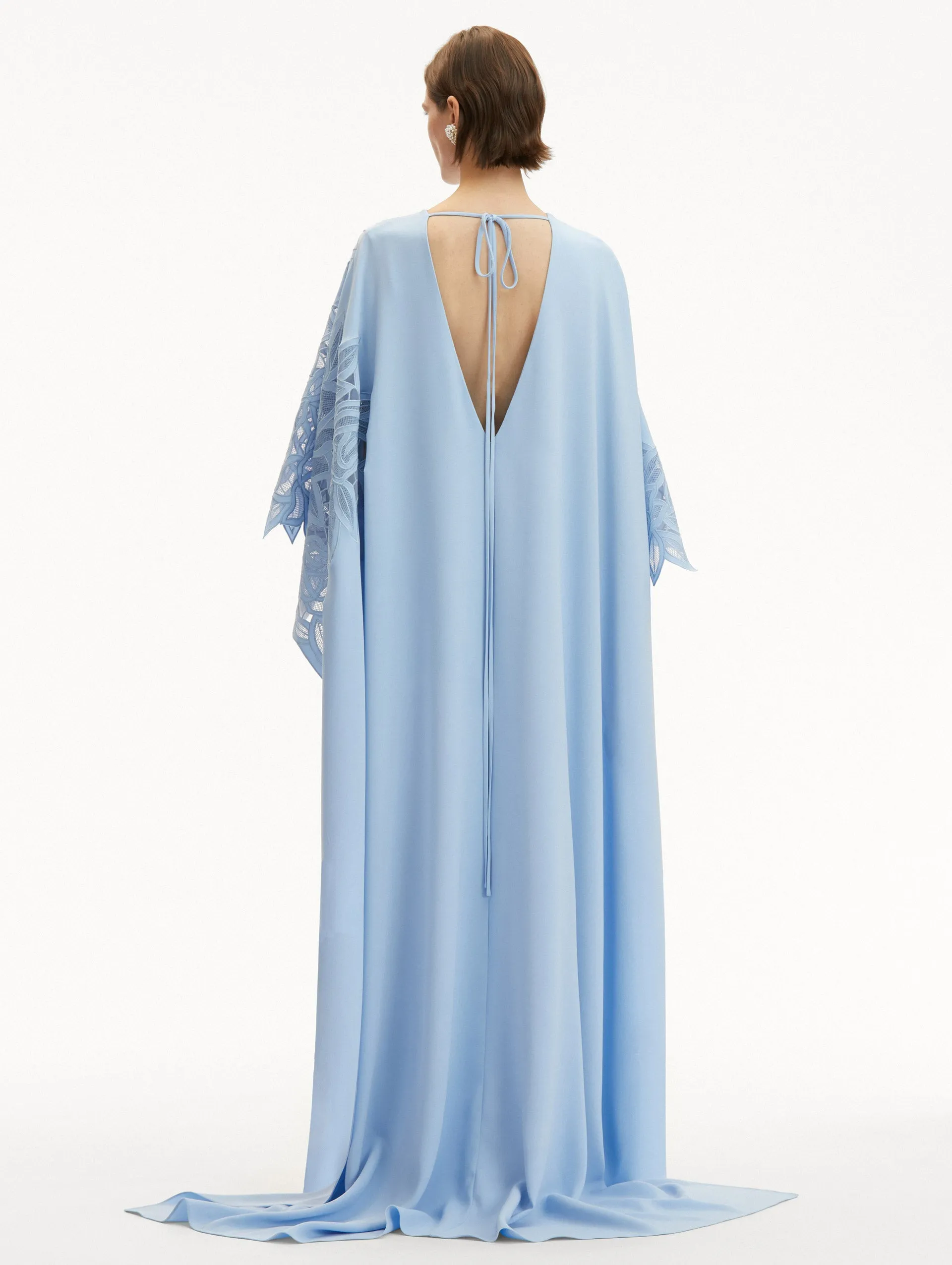 English Rose Cutout Caftan