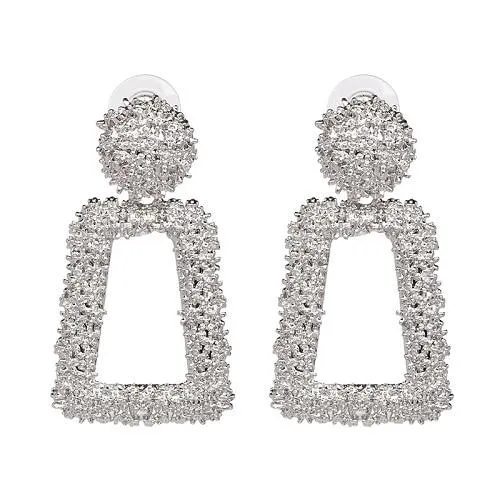 Geometric Metal Jewelry Earring