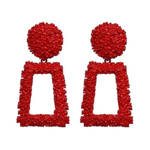 Geometric Metal Jewelry Earring