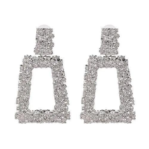 Geometric Metal Jewelry Earring
