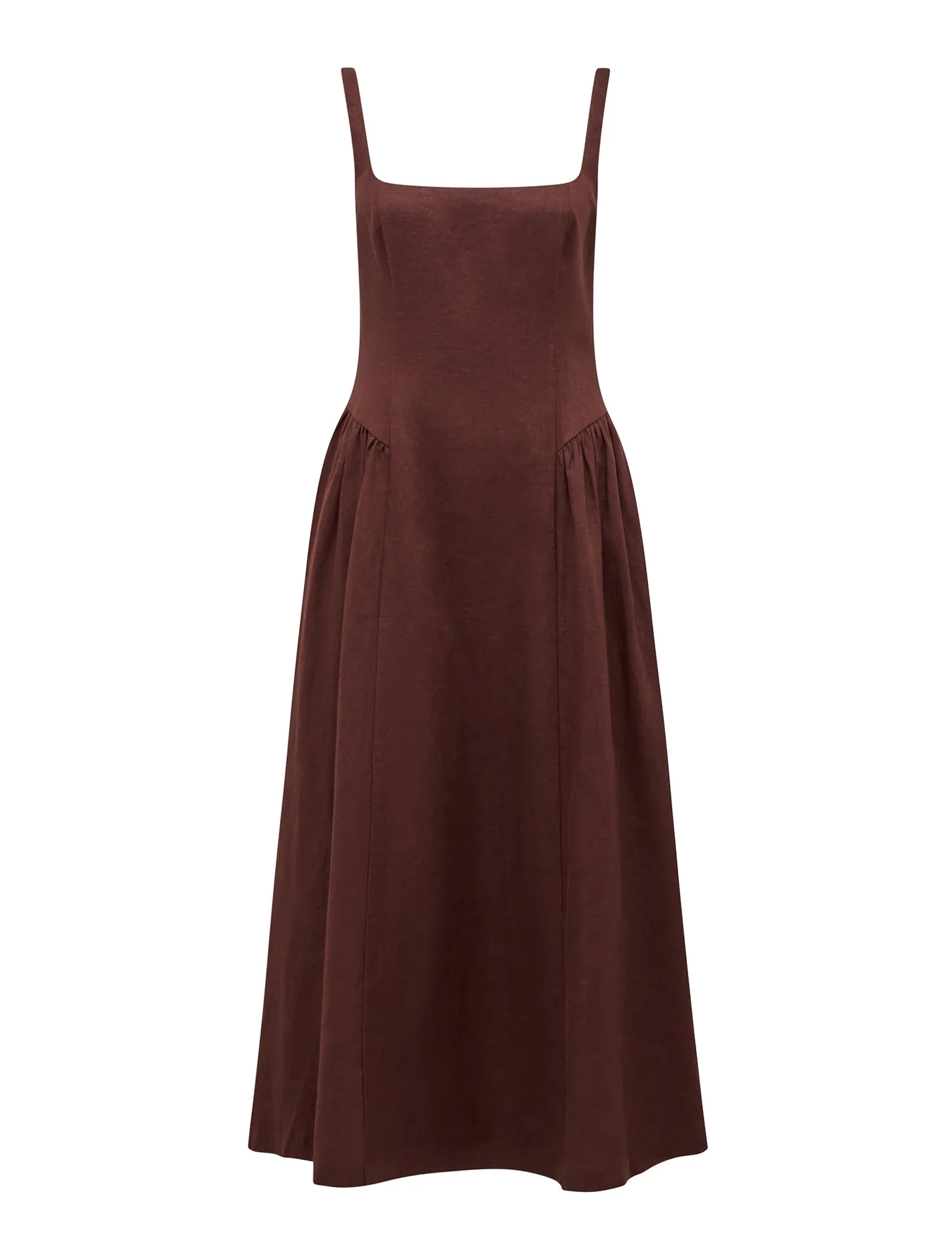 Isabelle Linen Midi Dress