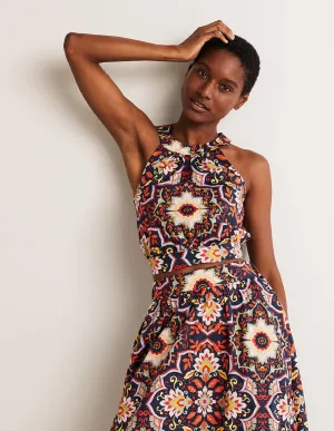 Jessica Halterneck Co-ord Top-French Navy. Bloomsbury
