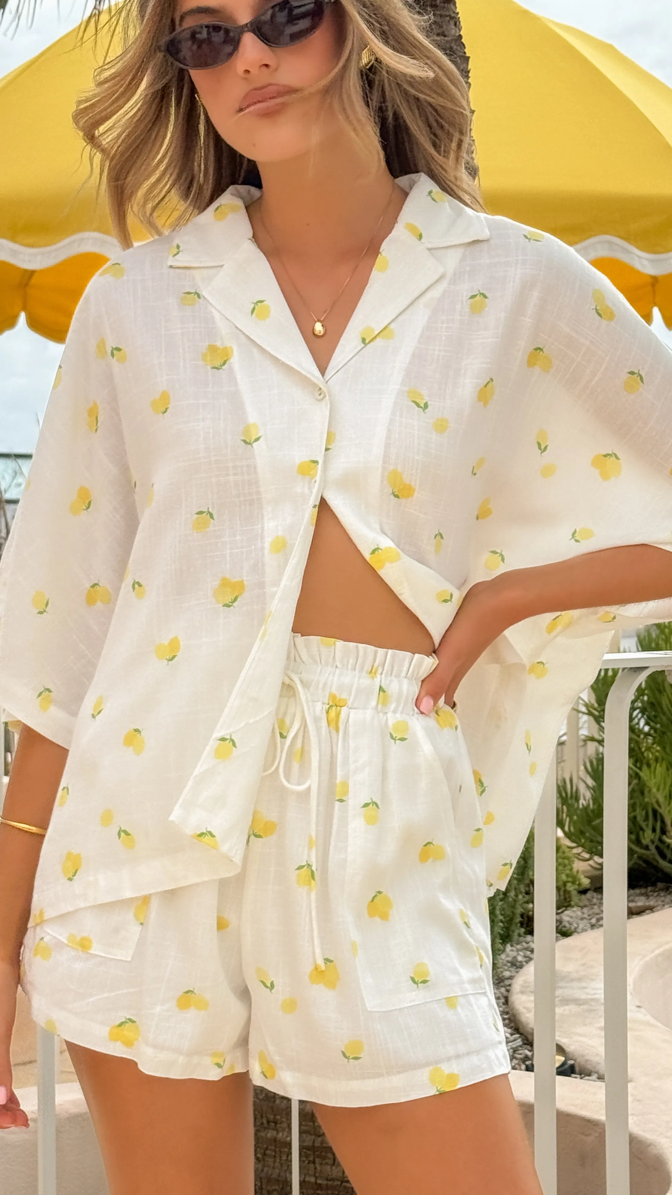 Kahli Shorts - Limone