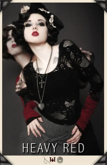 L'amour La Mort Floral Net Shirt