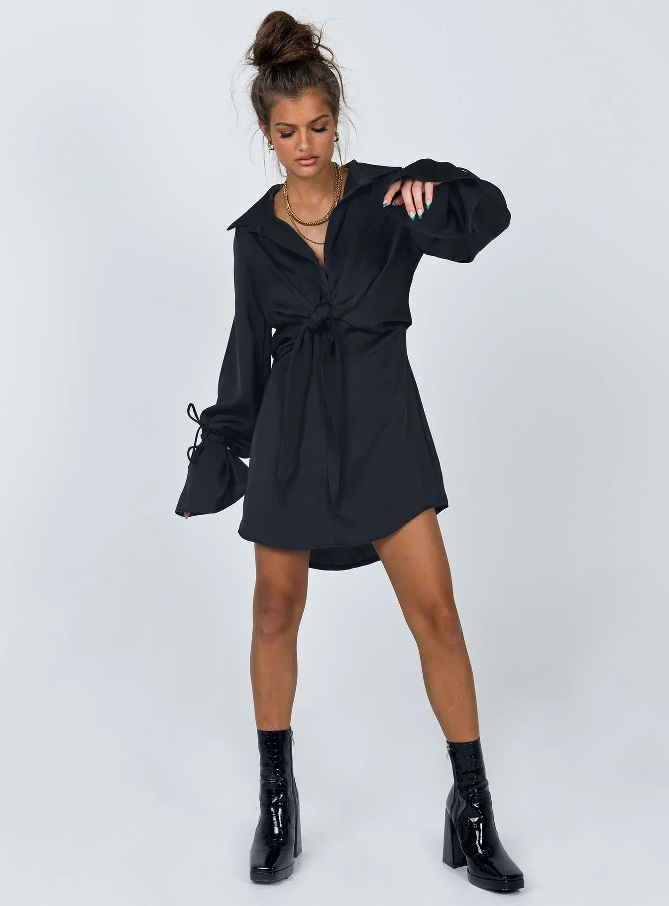 Liberty Mini Dress Black