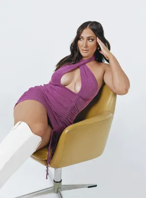 Lilliana Mini Dress Purple