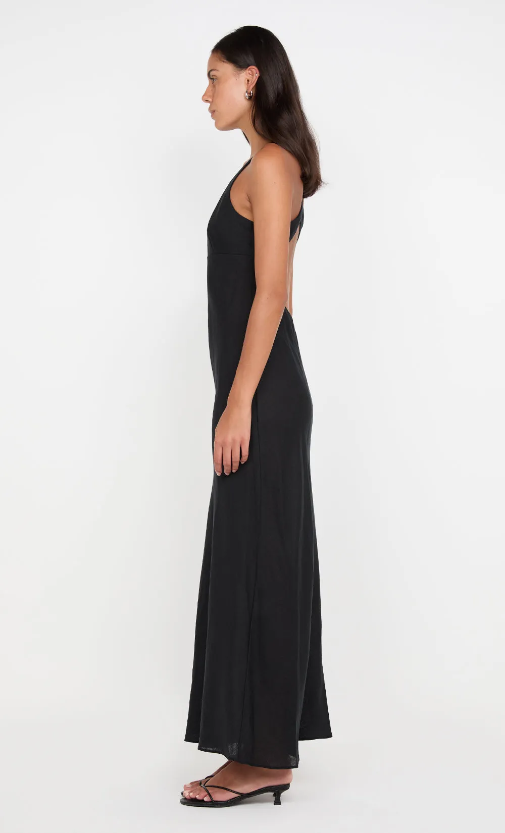 LUCA CROSSOVER DRESS - BLACK
