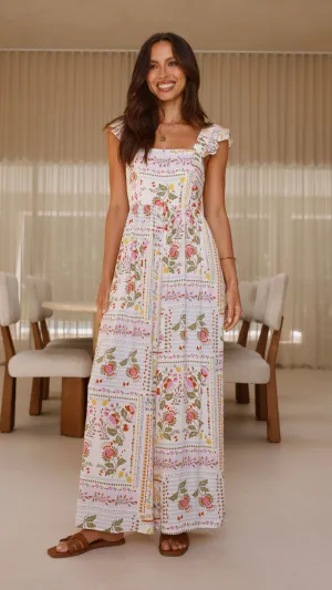 Lucinda Jumpsuit - Leah Print
