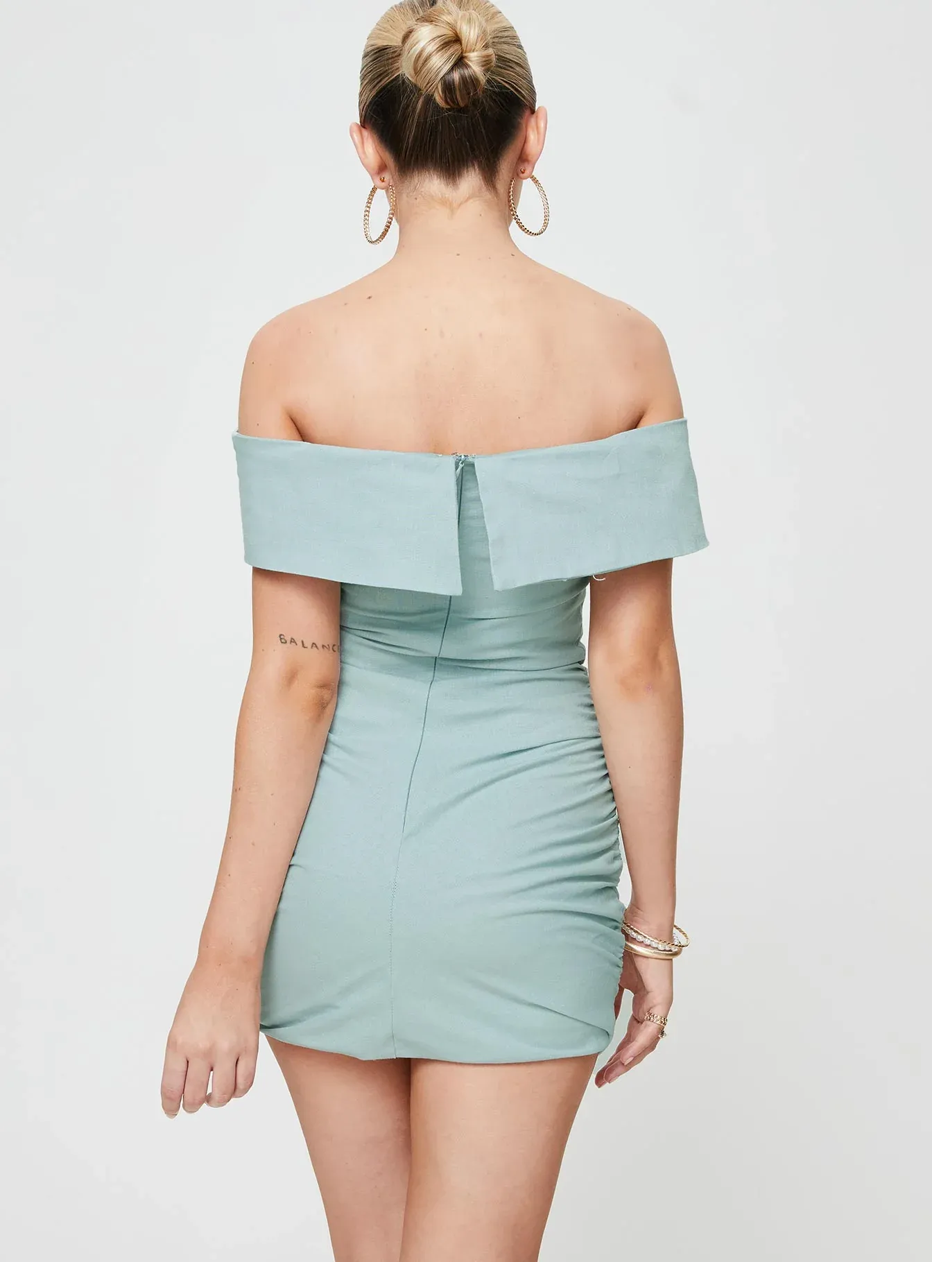 Marcia Mini Dress Blue