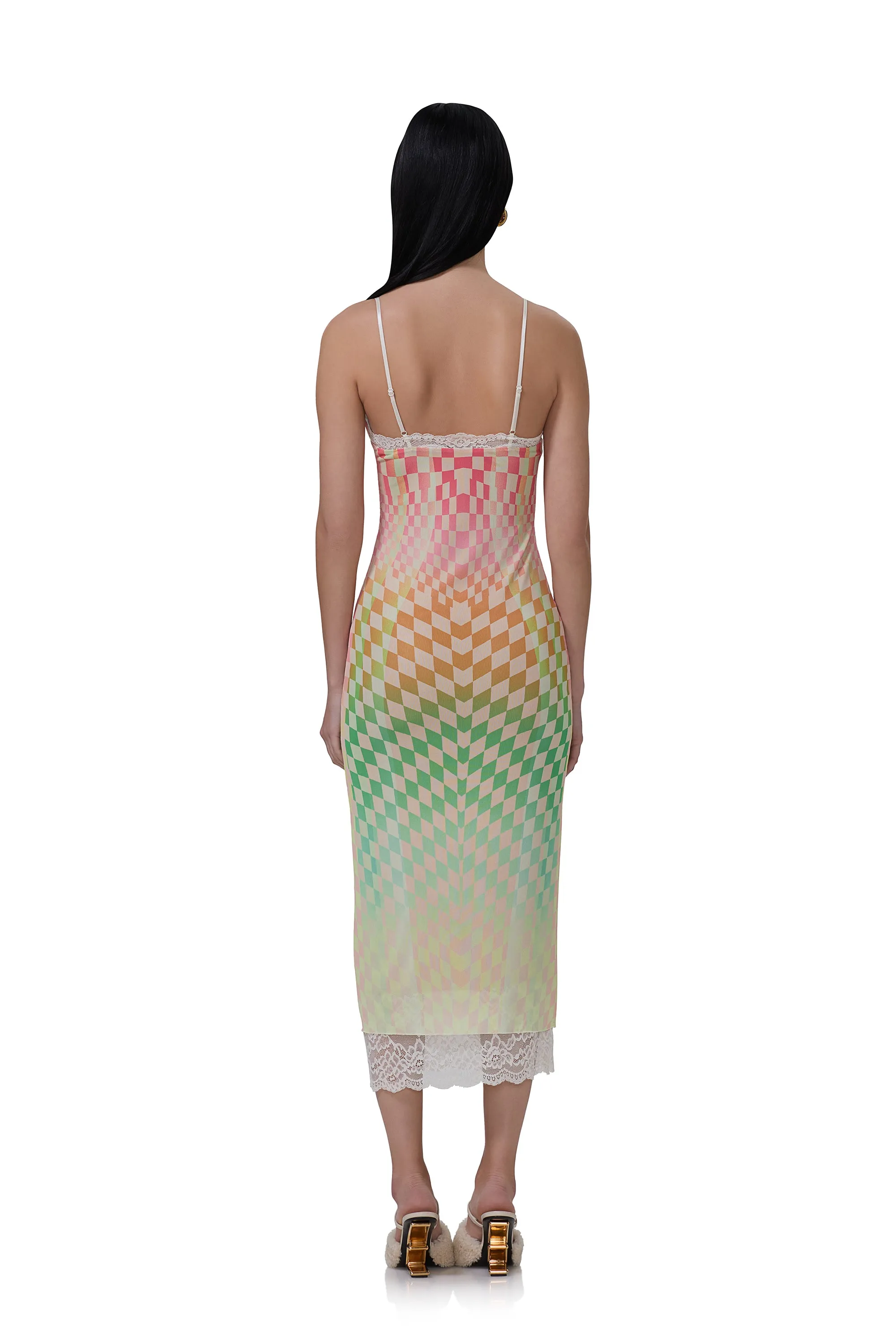 Nissa Dress - Pastel Ombre