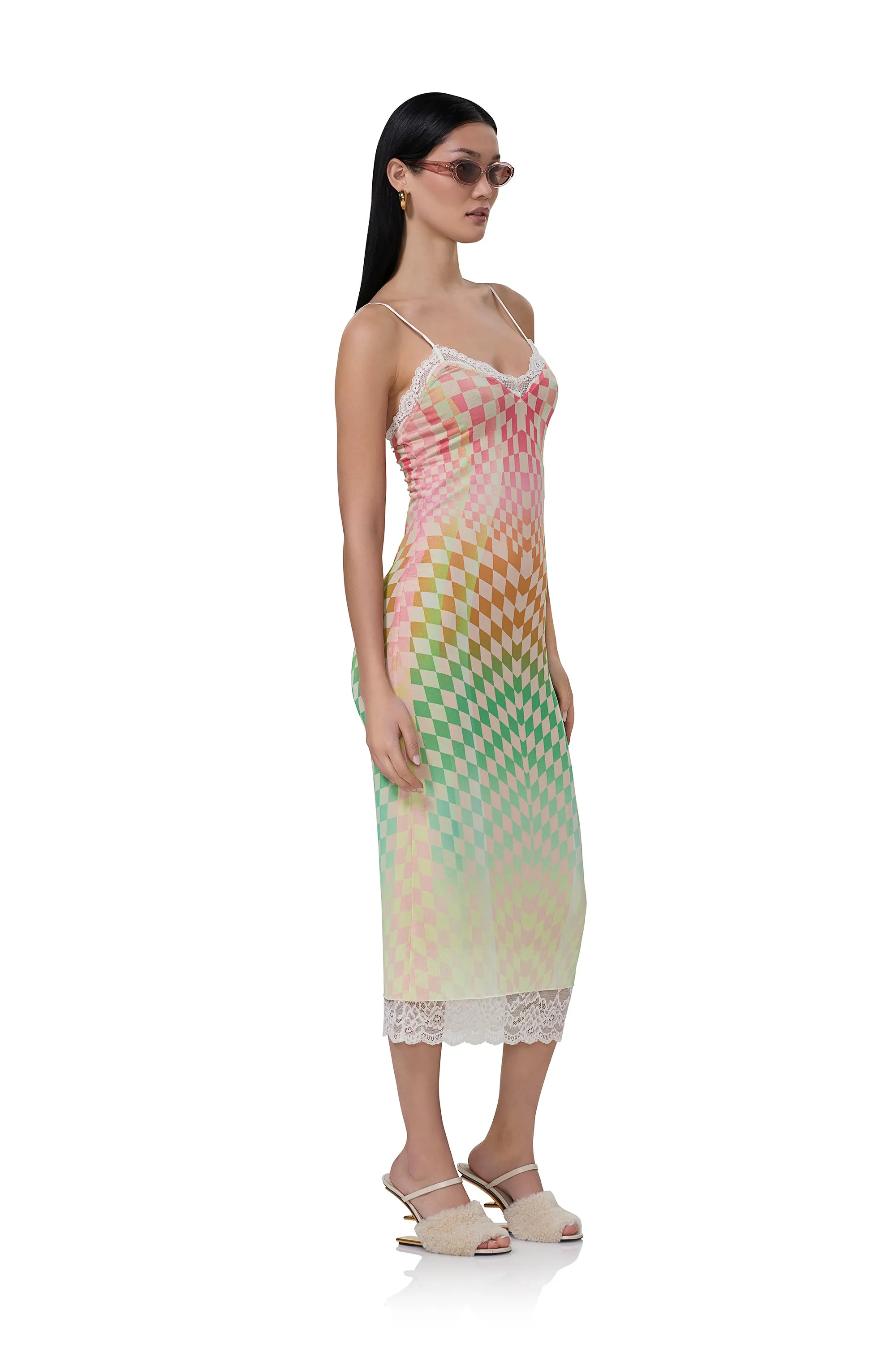 Nissa Dress - Pastel Ombre