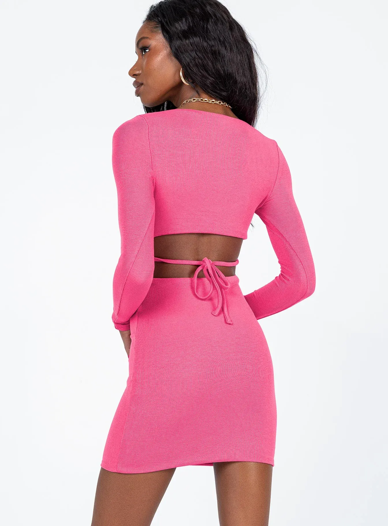 Nolan Mini Dress Pink