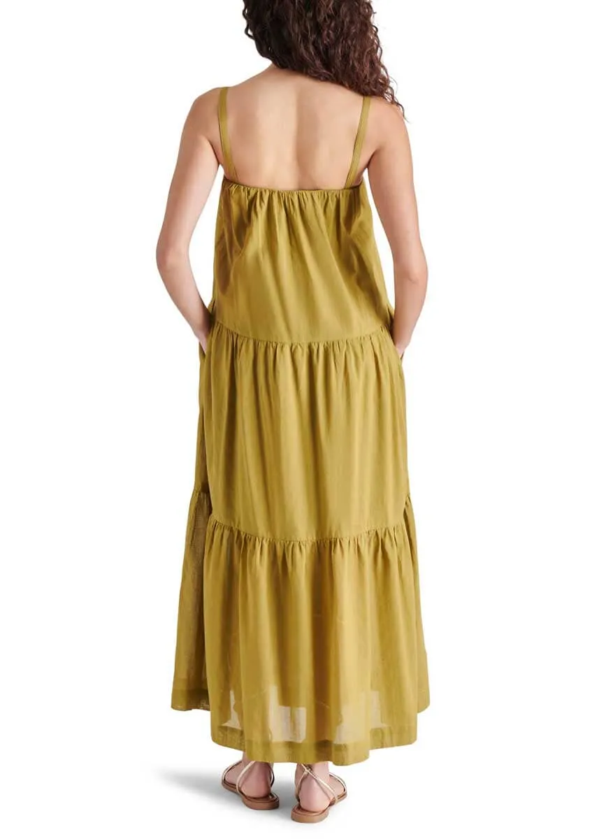 Oceane Dress - Green Moss
