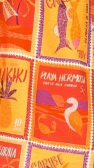 Octavia Top - Aloha Orange