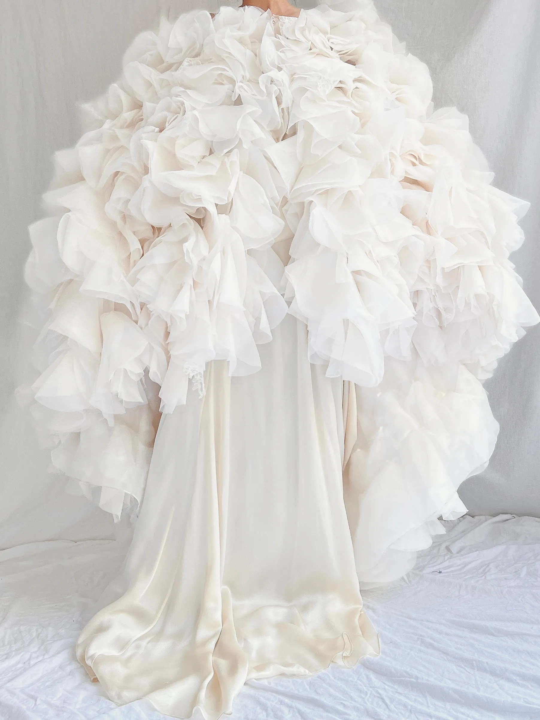Organza and Lace Cape - OSFM