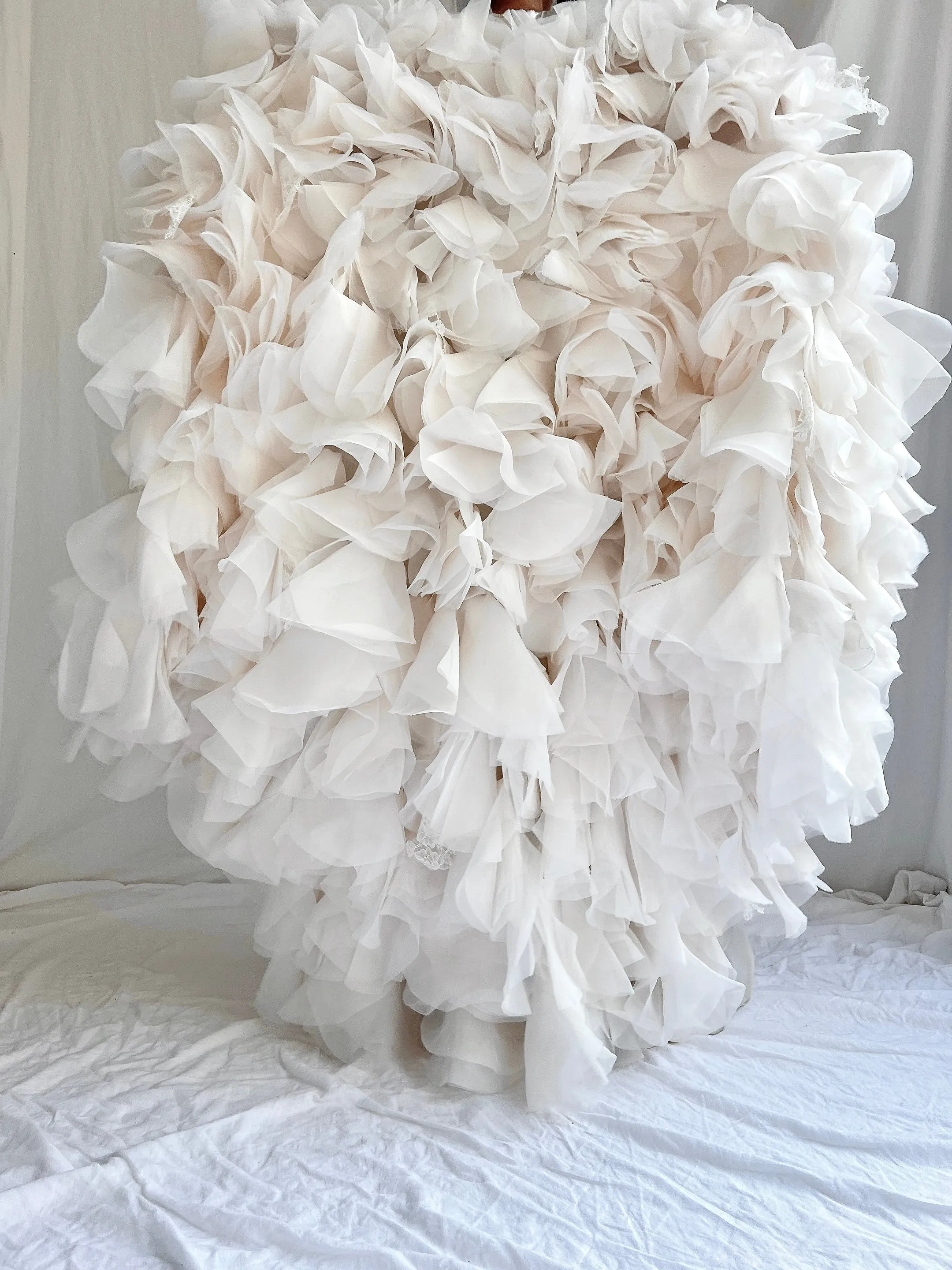 Organza and Lace Cape - OSFM