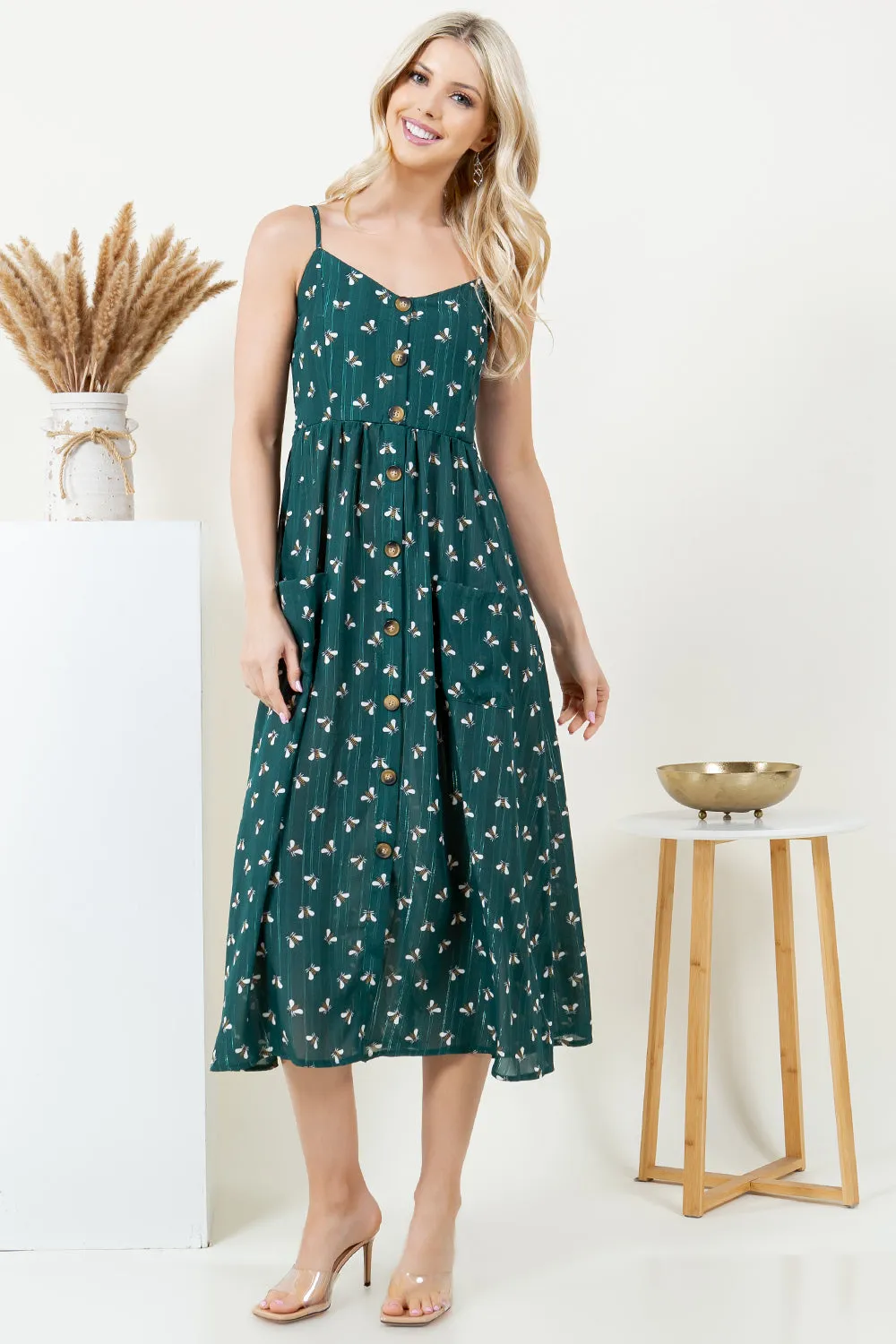 Out Of Town Dress in Pollinator