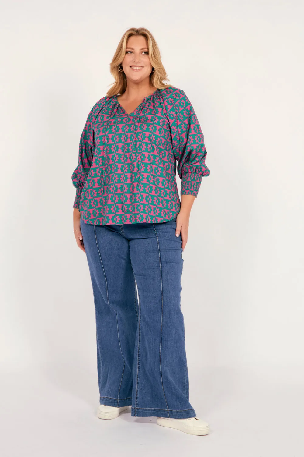 Robin Peasant Top in Vacation