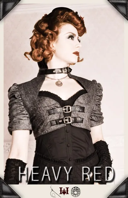Scandalous Implications Noir Crop Jacket