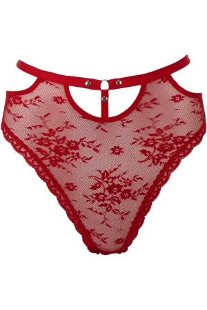 Sheer Evil Panty [SCARLET]