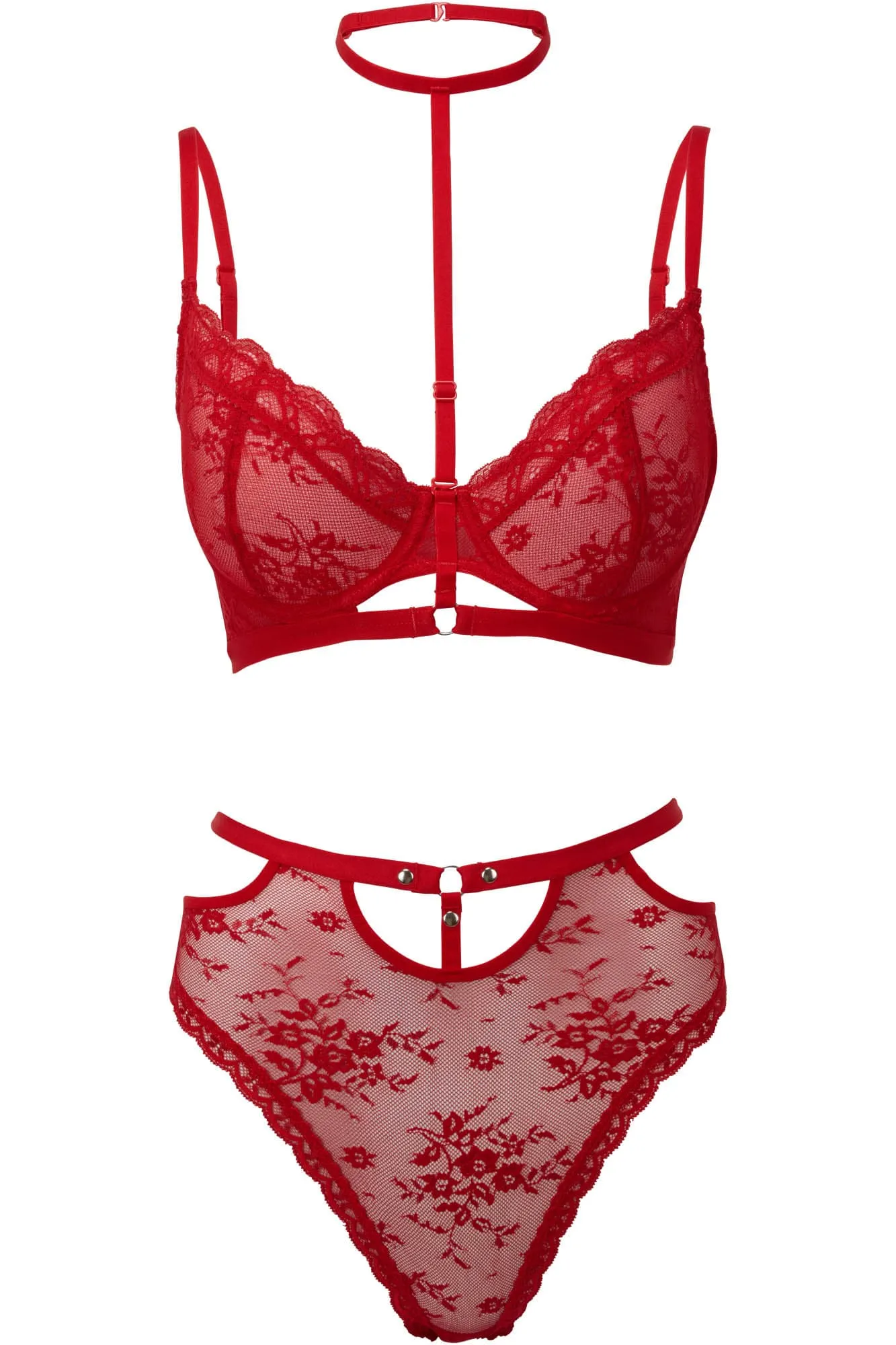Sheer Evil Panty [SCARLET]