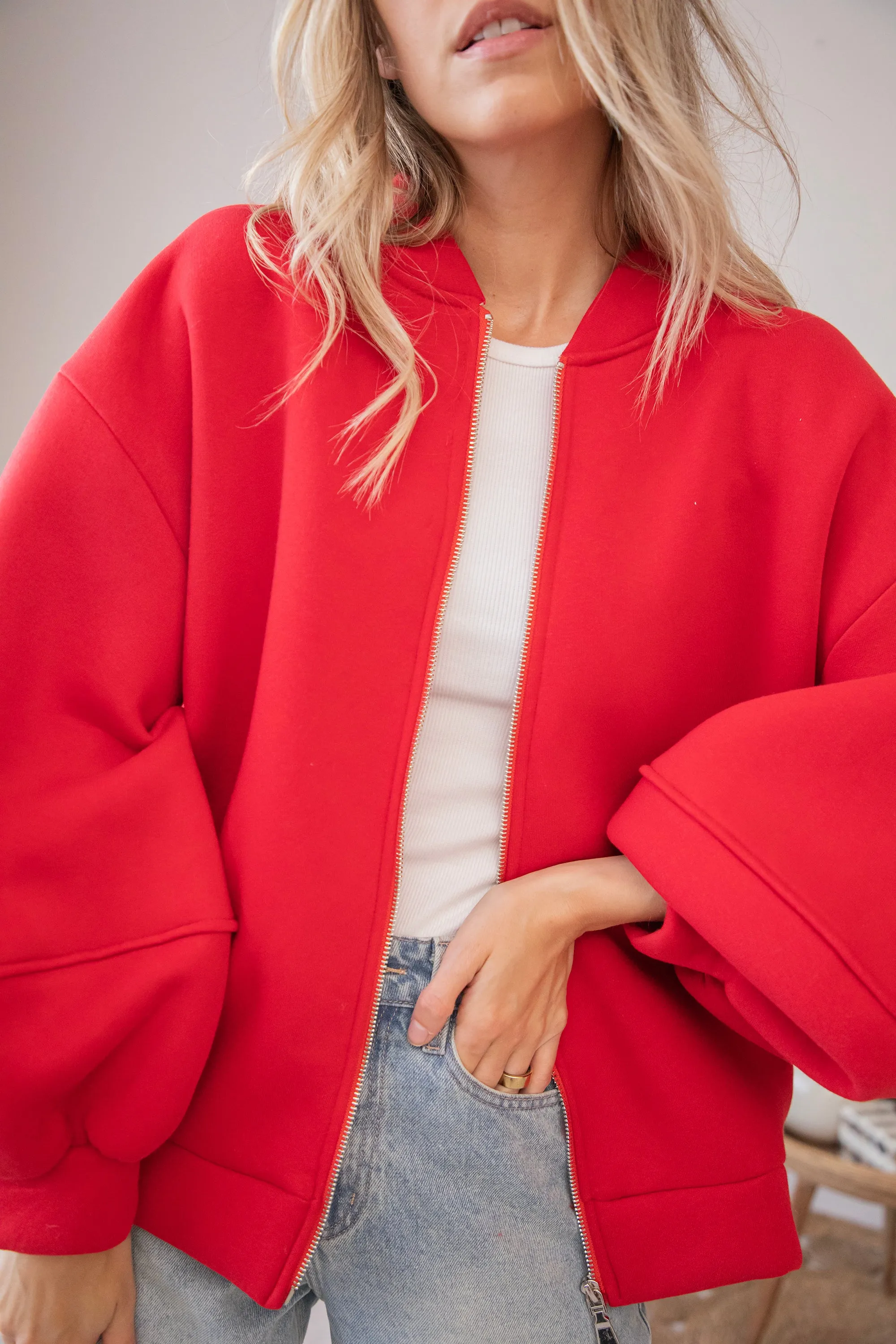 Snuggle Up Red - Vest