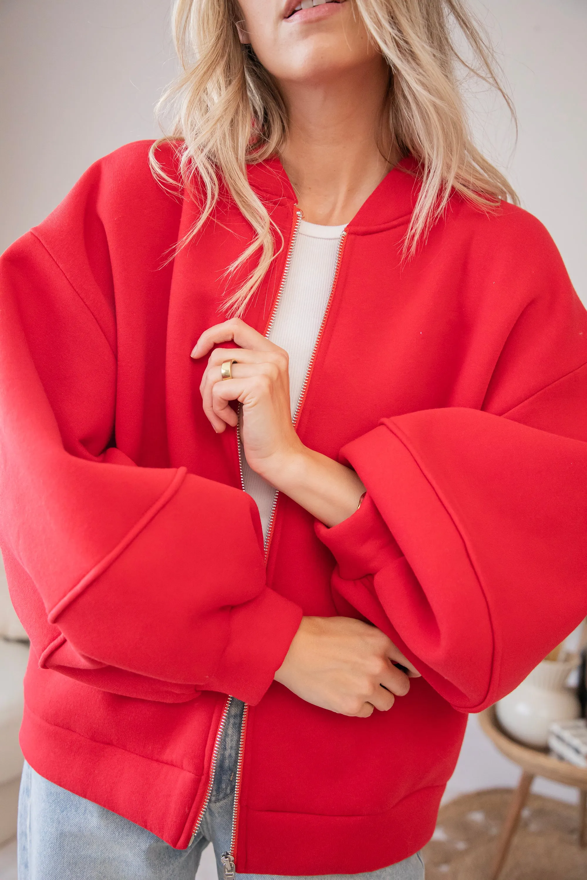 Snuggle Up Red - Vest