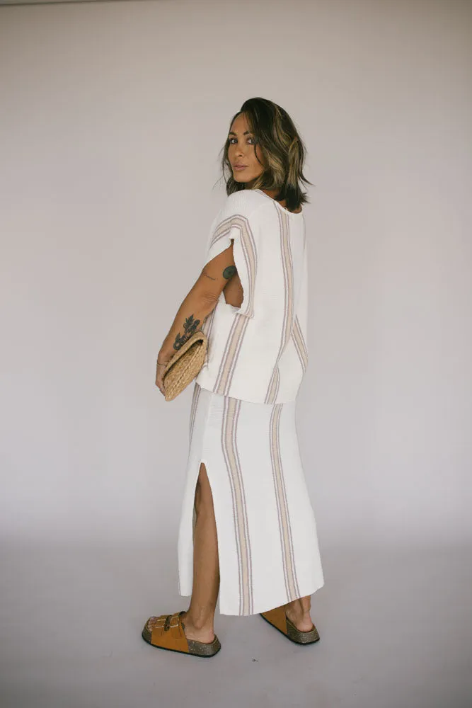 Sweet Season Knit Midi Skirt - Final Sale