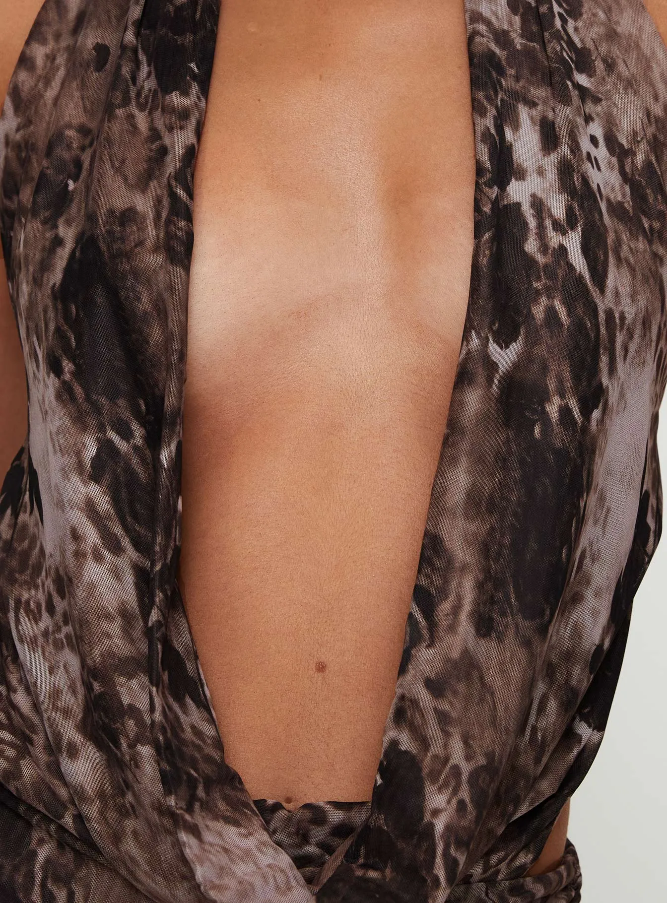 Tigress Halter Mini Dress Multi
