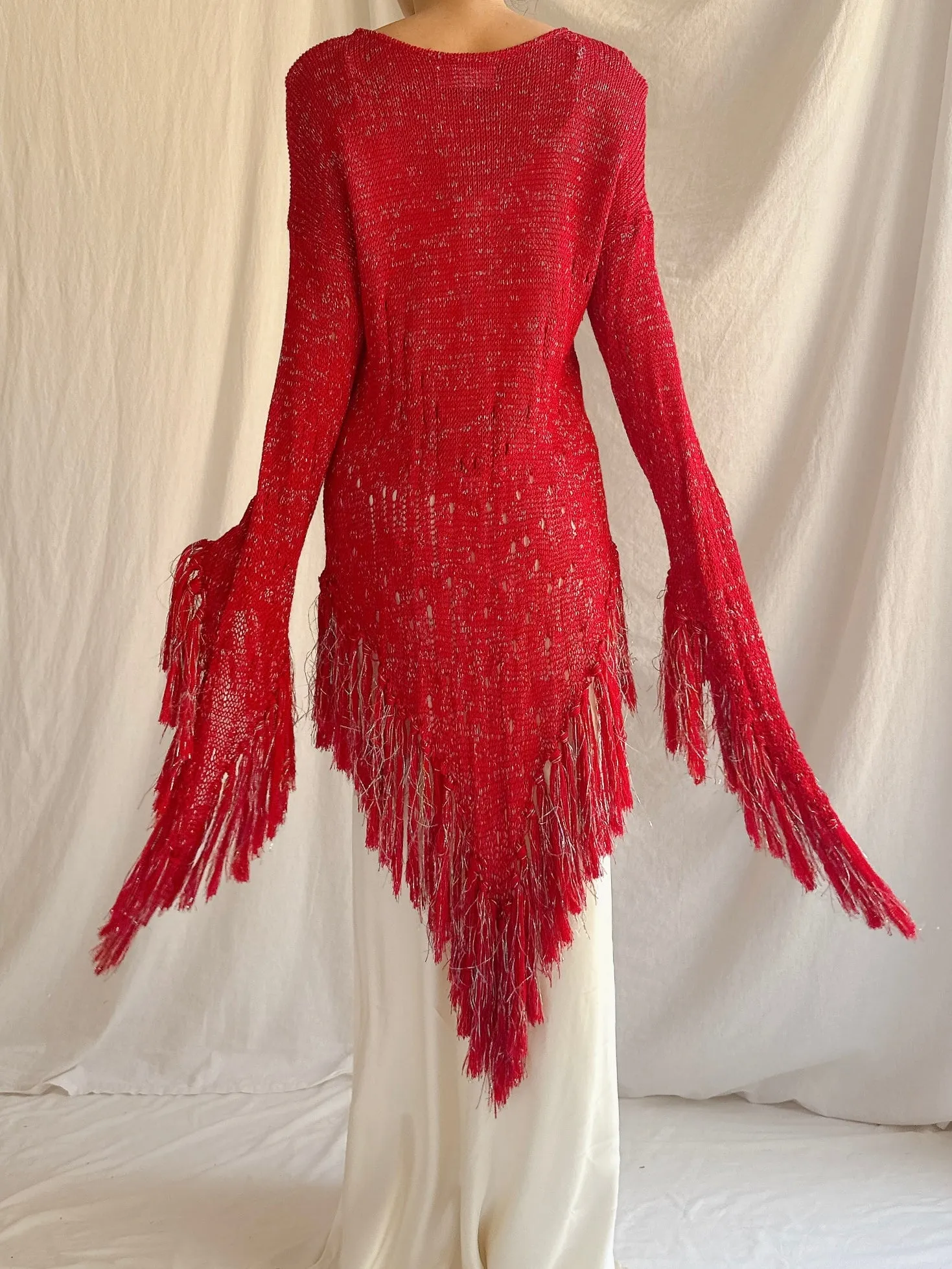 Vintage French Knit Tunic - OSFM